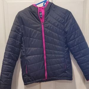 EUC Lands End Girls Jacket with hood